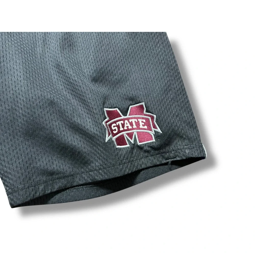 Adidas Trefoil Basketball Shorts Mississippi State Bulldogs Men's‎ Size Large